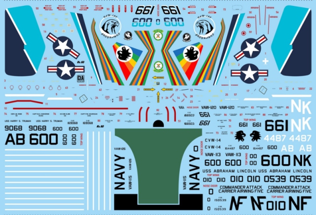 CTA-060 1/72 Grumman E-2 Hawkeye