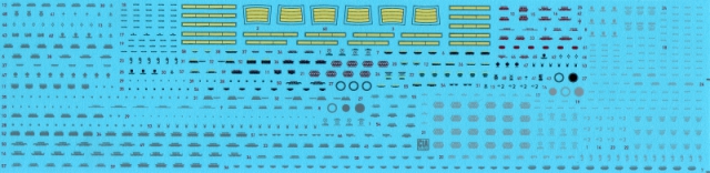 CTA-024 1/72 F-4J/N/S & RF-4B Phantom technical data stencils