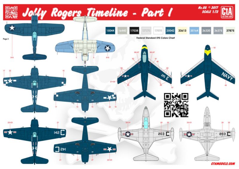 CTA005 1/72 Jolly Rogers Timeline Pt.I