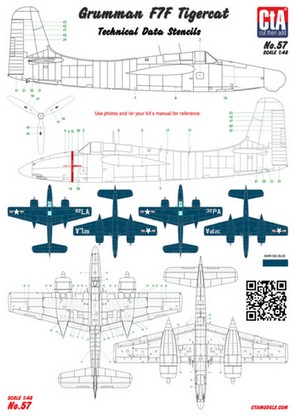 CTA-057 1/48 Grumman F7F Tigercat