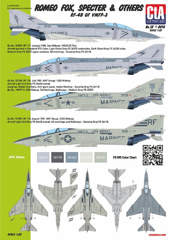 CTA-012 1/32 'Romeo Fox, Specter & Others