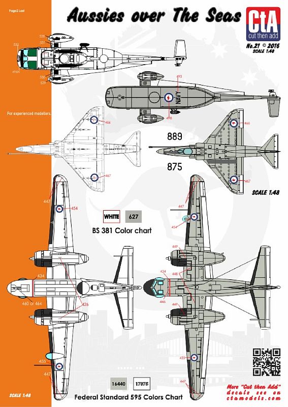 CTA-021 1/48 Aussies over The Seas