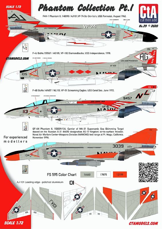 CTA-029 1/72 Phantom Collection Pt.1