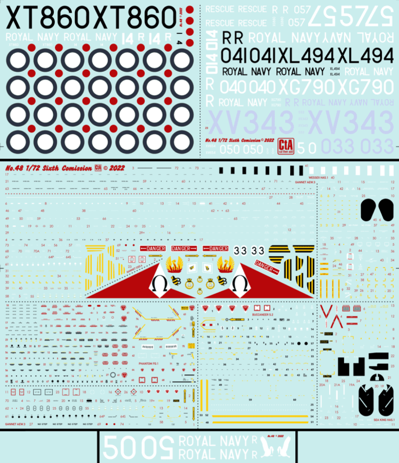 CTA-048 1/72 Sixth Commissions (HMS Ark Royal Air Group)