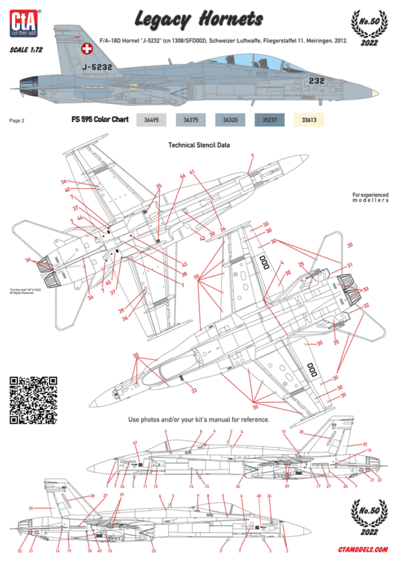 CTA-050 1/72 Legacy Hornets