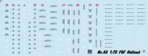 CTA-053 Grumman 1/72 F6F Hellcat