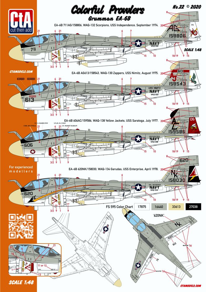 CTA-022 1/48 Grumman EA-6B