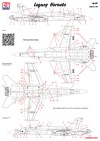 CTA-052 1/48 F-18 Legacy Hornets