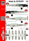CTA-062 1/72 Heinkel He 70 / 170 / 270