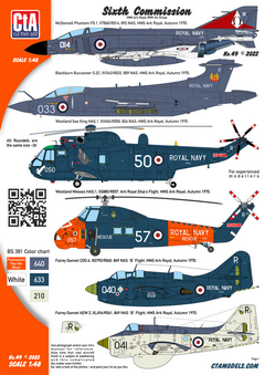 CTA-049 1/48 HMS Ark Royal (R09) Air Group