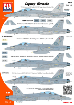 CTA-052 1/48 F-18 Legacy Hornets