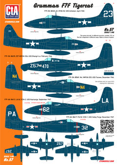 CTA-057 1/48 Grumman F7F Tigercat