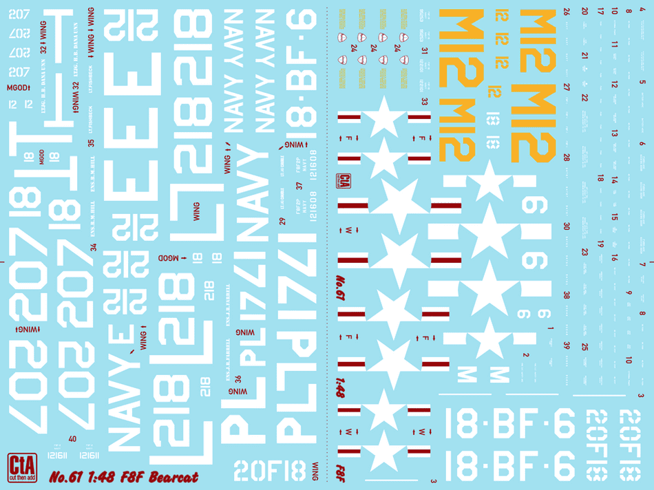 CTA-061 1/48 Grumman F8F Bearcat
