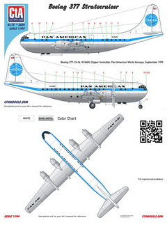 CTA-072 1/144 Boeing 377 Stratocruiser - Pan American