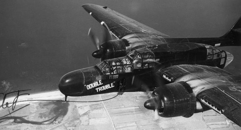 CTA 1/72 Northrop P-61-10 Black Widow, No.422nd. NFS, USAAF, Scorton, England, late 1944.