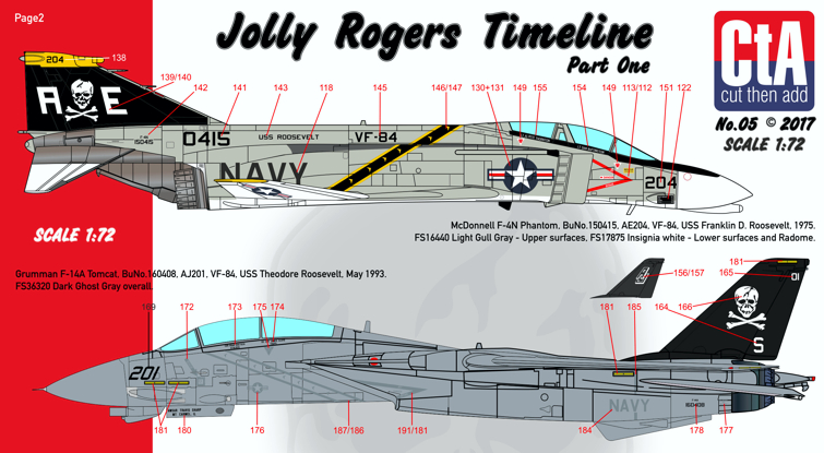 Cta 005 1 72 Jolly Rogers Part One Decal