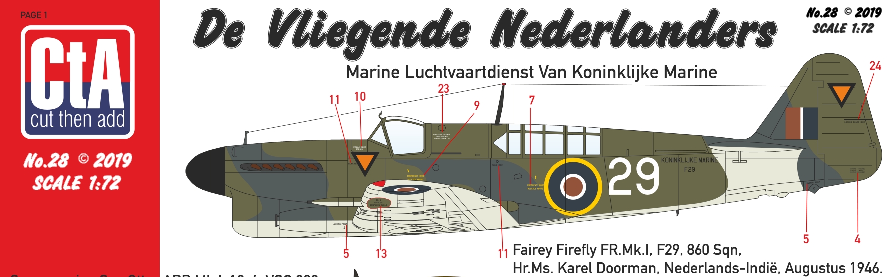 CTA-028 1/72 "De Vliegende Nederlanders"